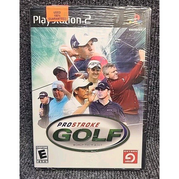 New PS2 Pro Stroke Golf: World Tour 2007 Sony PlayStation 2 Game ProStroke - Picture 1 of 2